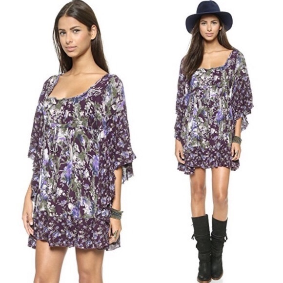 Free People Dresses & Skirts - FREE PEOPLE BOHO FLORAL DRESS